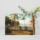 Aaah... Pension, Florida Szene Karte (Stehend Vorderseite)