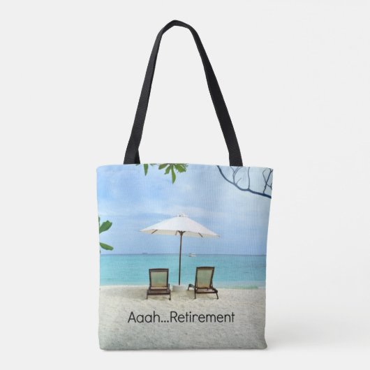 Aaah...Pensionssacktasche Tasche (Rückseite)