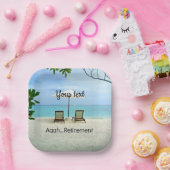 Aaah... Rententext Pappteller (Party)