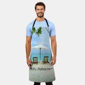 Aaah...Ruhestand, bestverkauftes Design Schürze (Getragen)