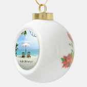 Aaah... Ruhestand, Keramik Kugel-Ornament (Rechts)