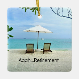 Aaah... Ruhestand Keramikornament