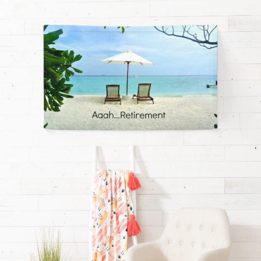 Aaah... Ruhestand, populäres Design, Banner (Insitu)