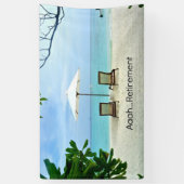 Aaah... Ruhestand, populäres Design, Banner (Vertikal)