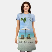 Aaah... Ruhestand Schürze (Getragen)