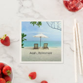 Aaah... Ruhestand Serviette (Beispiel)