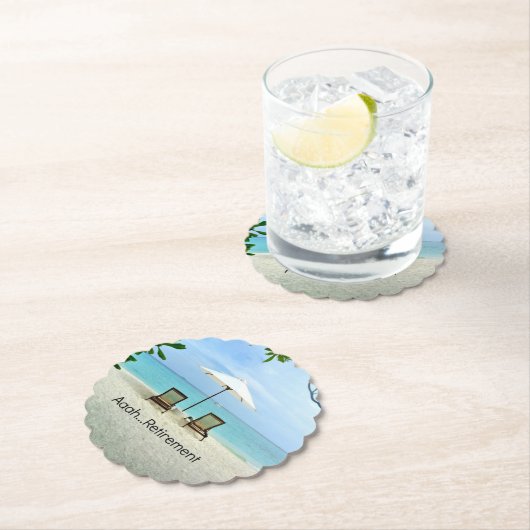 Aaah... Ruhestand Untersetzer (Vor Ort)