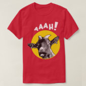 Aaah Schreie Ziege T-Shirt Farm T-Shirt Tier (Design vorne)