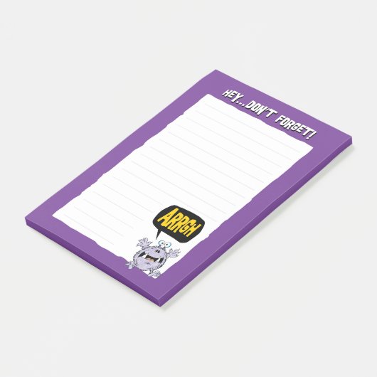 Aaargh! Post-it Klebezettel (angewinkelt)