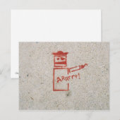 Aaarrr! Postkarte (Vorne/Hinten)