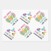 AAC Bewusstsein Ostergeblasenes und Eierverpackung Geschenkpapier Set (Vorderseite 3)