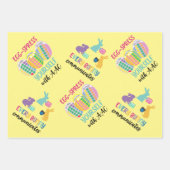 AAC Bewusstsein Ostergeblasenes und Eierverpackung Geschenkpapier Set (Vorderseite 2)