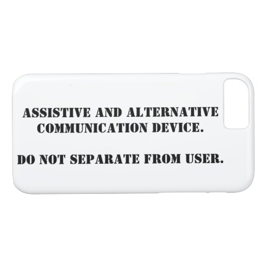 AAC nicht schlicht abnehmen Case-Mate iPhone Hülle (Rückseite (Horizontal))