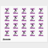 AAC Ninja Stickers (Blatt)