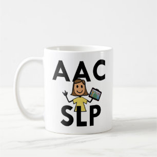 AAC SLP Frau-Tasse Kaffeetasse