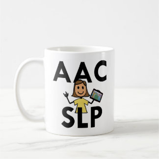 AAC SLP Frau-Tasse Kaffeetasse