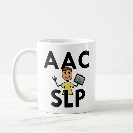 AAC SLP MannesTasse Kaffeetasse (Links)