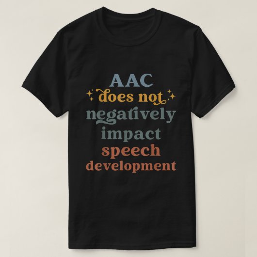 AAC-Sprechtherapie AAC-Kommunikationsgerät für T-Shirt (Design vorne)