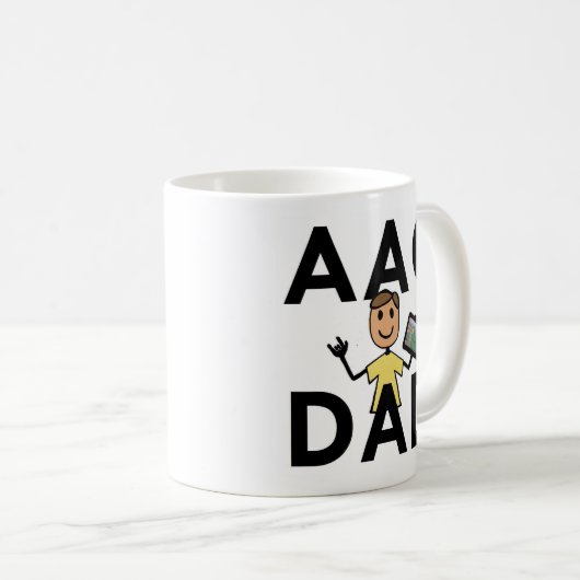 AAC Vater-Tasse Kaffeetasse (VorderseiteRechts)