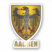 Aachen Aufkleber (Vorderseite)