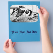 Aachen Band Cropper Tauben Flyer (Hand)