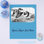 Aachen Band Cropper Tauben Flyer (Einzeln)