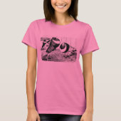 Aachen Band Cropper Tauben T-Shirt (Vorderseite)