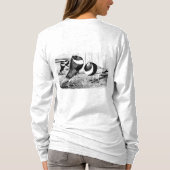 Aachen Band Cropper Tauben T-Shirt (Rückseite)