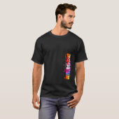 Aachen Cityscape Aachen Skyline T-Shirt (Vorne ganz)