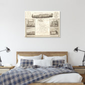 Aachen, Deutschland Leinwanddruck (Insitu (Schlafzimmer))