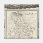 Aachen, Deutschland Magnet (Vorne)