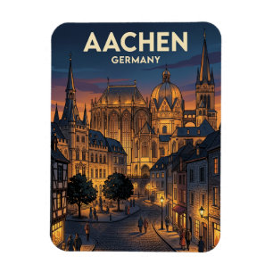 Aachen Deutschland Magnet