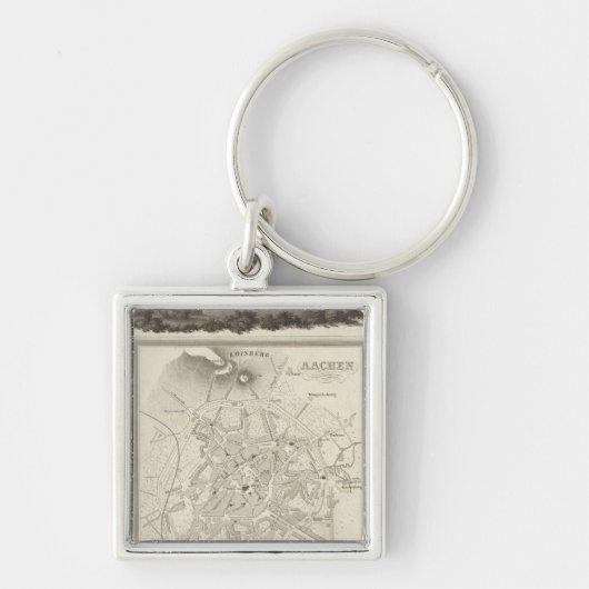 Aachen, Deutschland Schlüsselanhänger (Vorne)