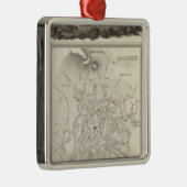 Aachen, Deutschland Silbernes Ornament (Rechts)