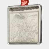 Aachen, Deutschland Silbernes Ornament (Links)
