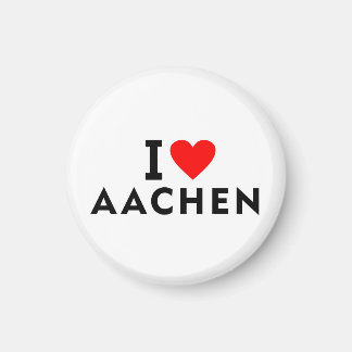 Aachen Germany love city heart like travel Magnet