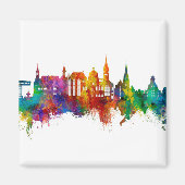 Aachen Germany Skyline Magnet (Vorne)