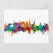 Aachen Germany Skyline Postkarte (Vorderseite)