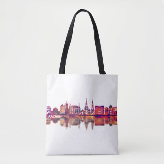 Aachen Germany Skyline Tasche (Vorderseite)