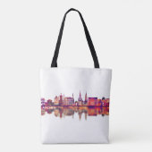 Aachen Germany Skyline Tasche (Rückseite)