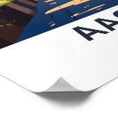 Aachen Germany Travel Print Poster (Ecke)