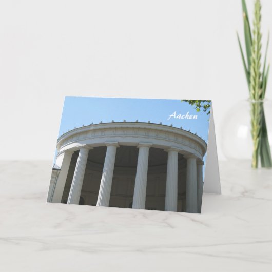 Aachen Greeting Card Karte (Vorderseite)