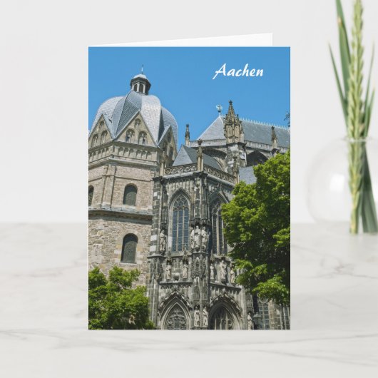 Aachen Greeting Card Karte (Vorderseite)