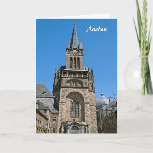 Aachen Greeting Card Karte (Vorderseite)