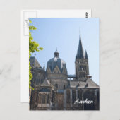 Aachen Postkarte (Vorne/Hinten)