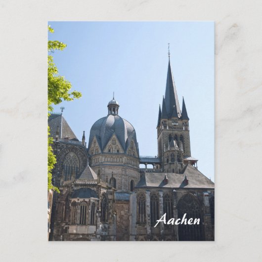 Aachen Postkarte (Vorderseite)