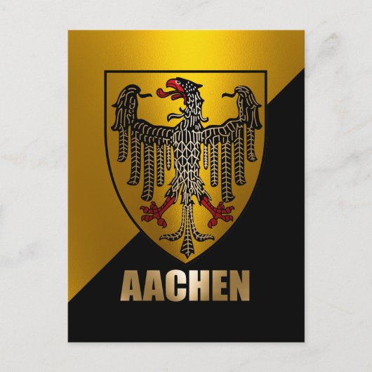 Aachen Postkarte (Vorderseite)