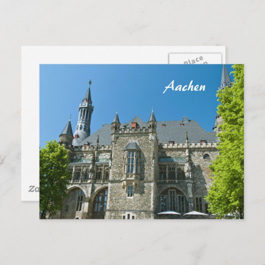 Aachen Postkarten (Vorne/Hinten)