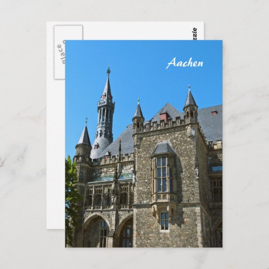 Aachen Postkarten (Vorne/Hinten)