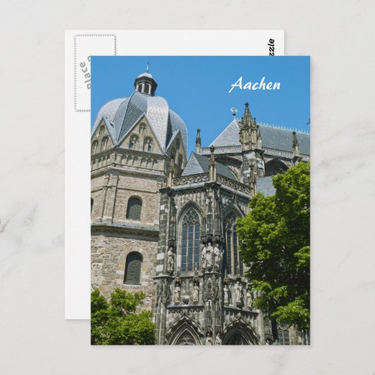 Aachen Postkarten (Vorne/Hinten)